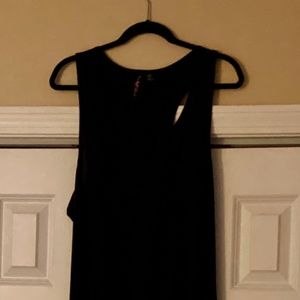 Black Racerback Maxi Dress
